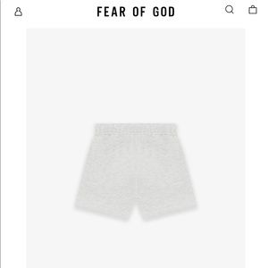 Fear Of God Essentials Kids Shorts